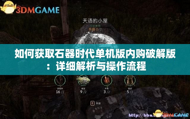 如何获取石器时代单机版内购破解版：详细解析与操作流程