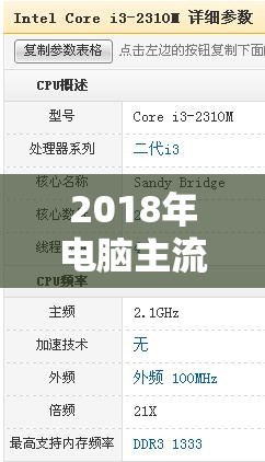 2018年电脑主流配置介绍：购买电脑所需考虑的最新技术和配置指南