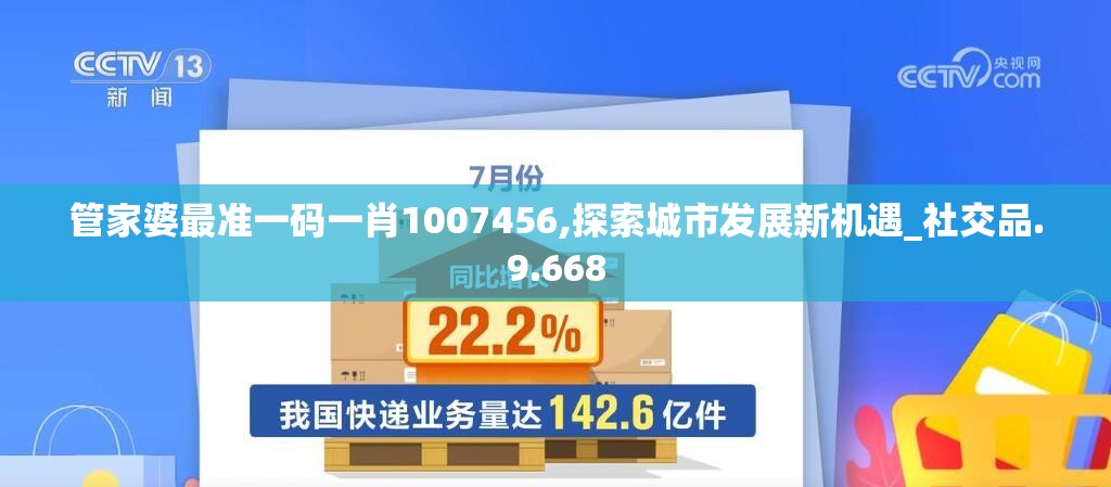 管家婆最准一码一肖1007456,探索城市发展新机遇_社交品.9.668