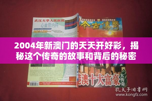 2004年新澳门的天天开好彩，揭秘这个传奇的故事和背后的秘密