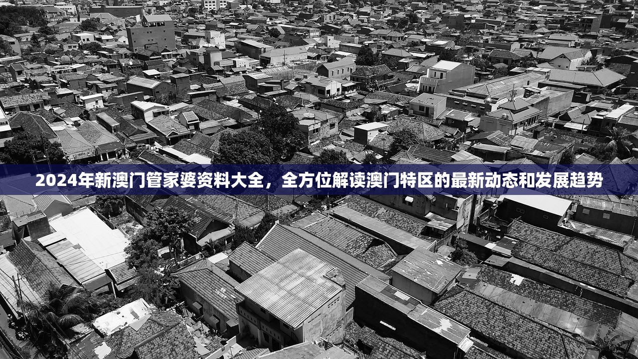 2024年新澳门管家婆资料大全，全方位解读澳门特区的最新动态和发展趋势